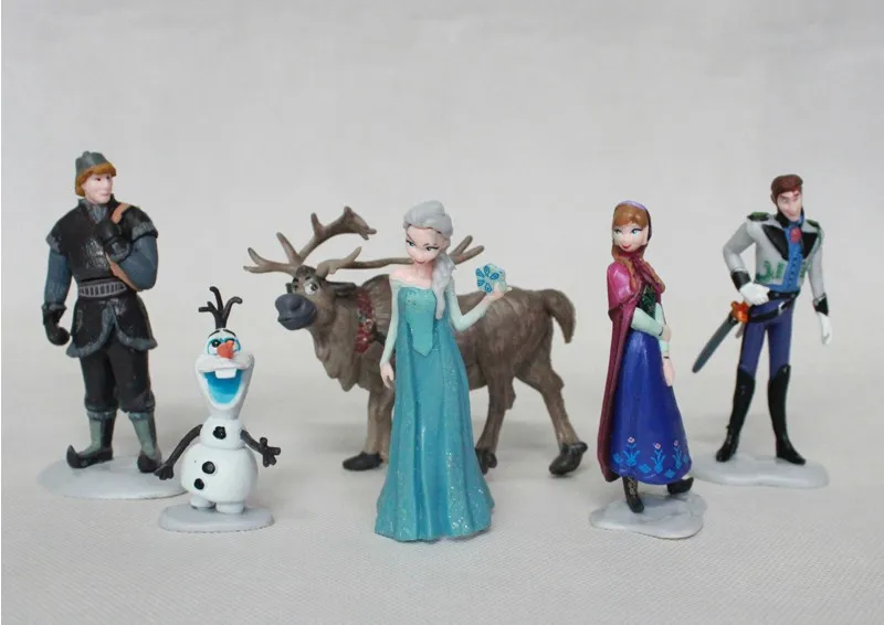 6 Pcs/Set Disney Toys for Kids Frozen Action Figures Frozen Cartoon Anime Dolls Children Birthday Gift Model Figures Tq0122 6 Pcs/Set Disney Toys for Kids Frozen Action Figures Frozen Cartoon Anime Dolls Children Birthday Gift Model Figures Tq0122