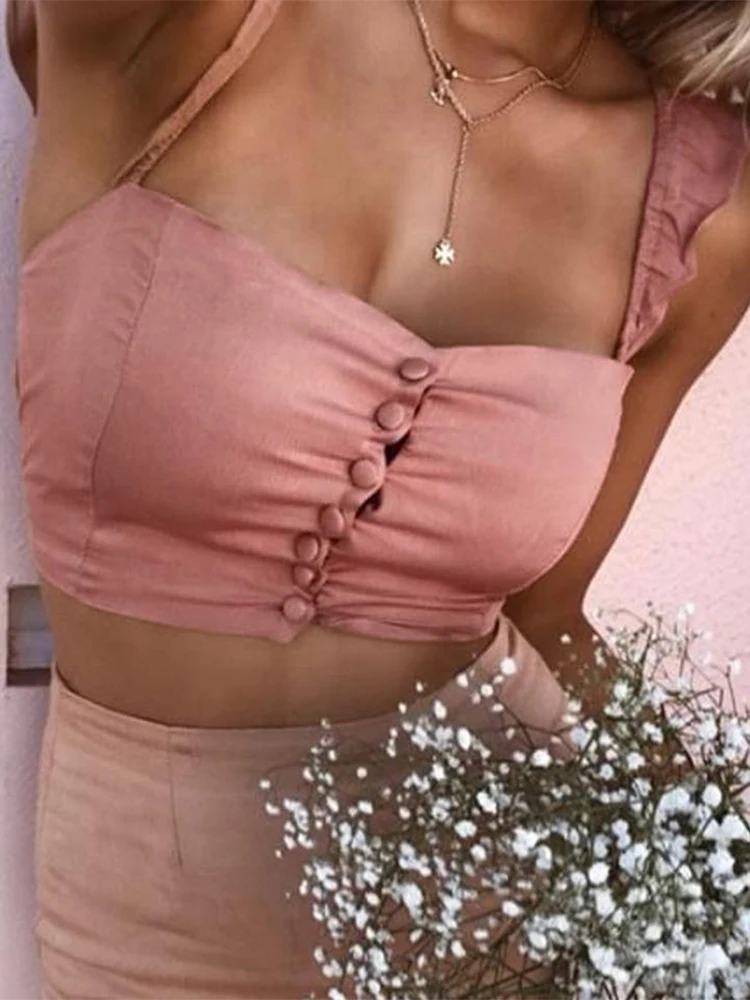OOTN розовые укороченные топы женский укороченный топ с открытыми плечами 2018