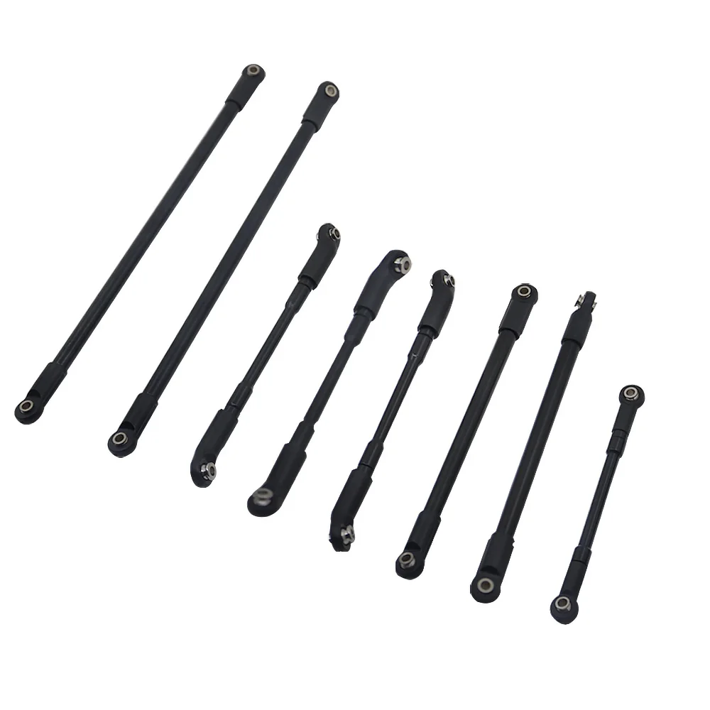 

Alloy D110 90234 Metal Parts Simulation climbing car pull rod 1/10 RC Crawler Chassis Aluminium Alloy Pull Rod Set