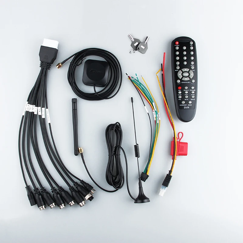  4 canales CCTV AHD DVR grabadora de 1080 P en tiempo Real 3G GPS Wifi coche autobús de la Escuela d