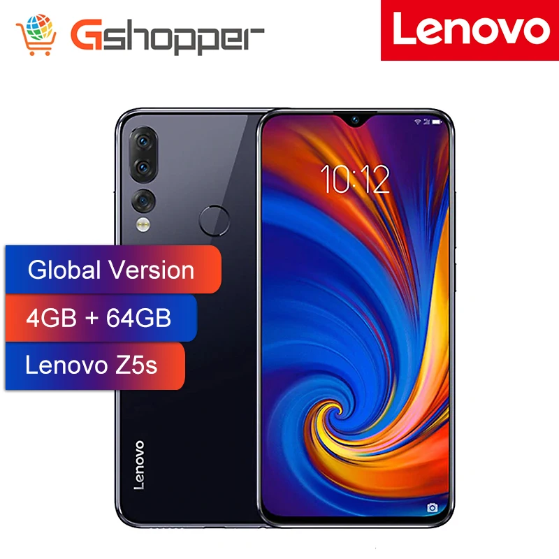 

Lenovo Z5S Global Version Smart Phone 4GB 64GB Octa-core Snapdragon 710 AI Triple Rear Cameras ZUI 10.0 4G FDD LTE Android P