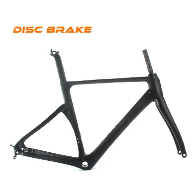 Top Popular Full Carbon Road Bike Frame 54cm BSA Frame+Fork+Headset Bicycle Framesets frame , headset , Fork Clamp 2 years warranty 0