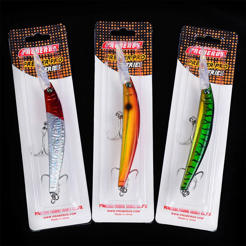 PROBEROS приманки для ловли рыбы твердая приманка 7 &quot 17 78 см/0 963 oz 27 31 г Minnow 10 видов
