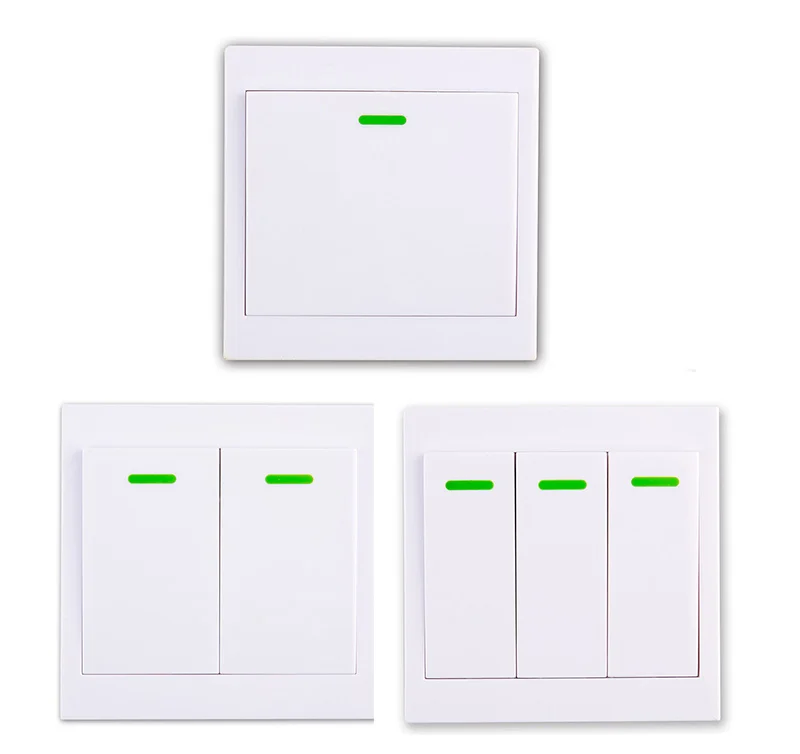 86 настенный пульт дистанционного управления Передатчик 1 2 3CH Sticky RF TX Smart Home Room Hall