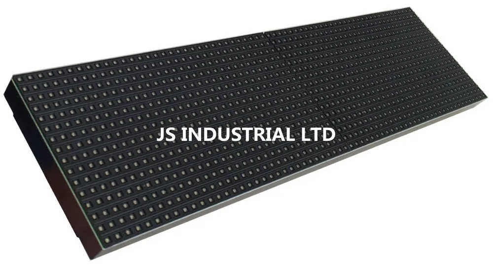 

F3.75 / P4.75 Indoor SMD Dual Color Led Panel Display Module - 304*76mm - Constant Current- High Quality