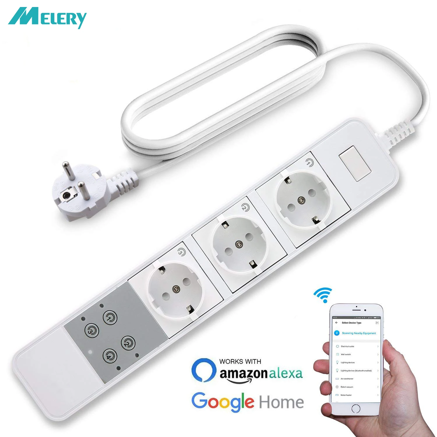 Продажа Мощность Полосы Wi Fi Smart Plug Homekit 3 ЕС разъем с USB защита от перенапряжений дистанционное управление умная розетка удлинитель