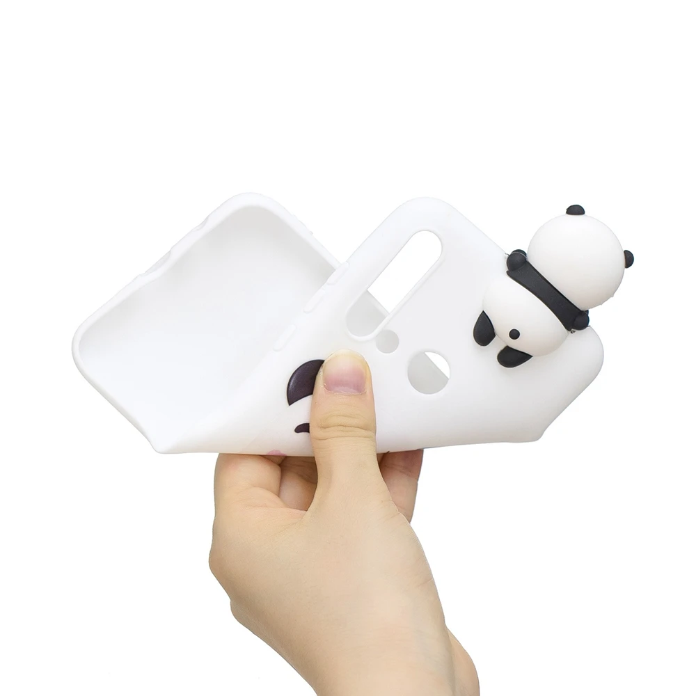 Etui Huawei Y5 Y6 Y7 Y9 Prime Cases 3D Kawaii Panda Unicorn Silicon Cover on for Funda Huawei Y5 Y6 Y7 Y9() Phone Case