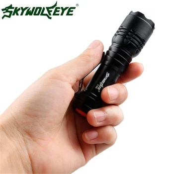 

Super 2000LM CREE Q5 AA/14500 3 Modes LED Flashlight Torch Super Bright Dropshipping 0425