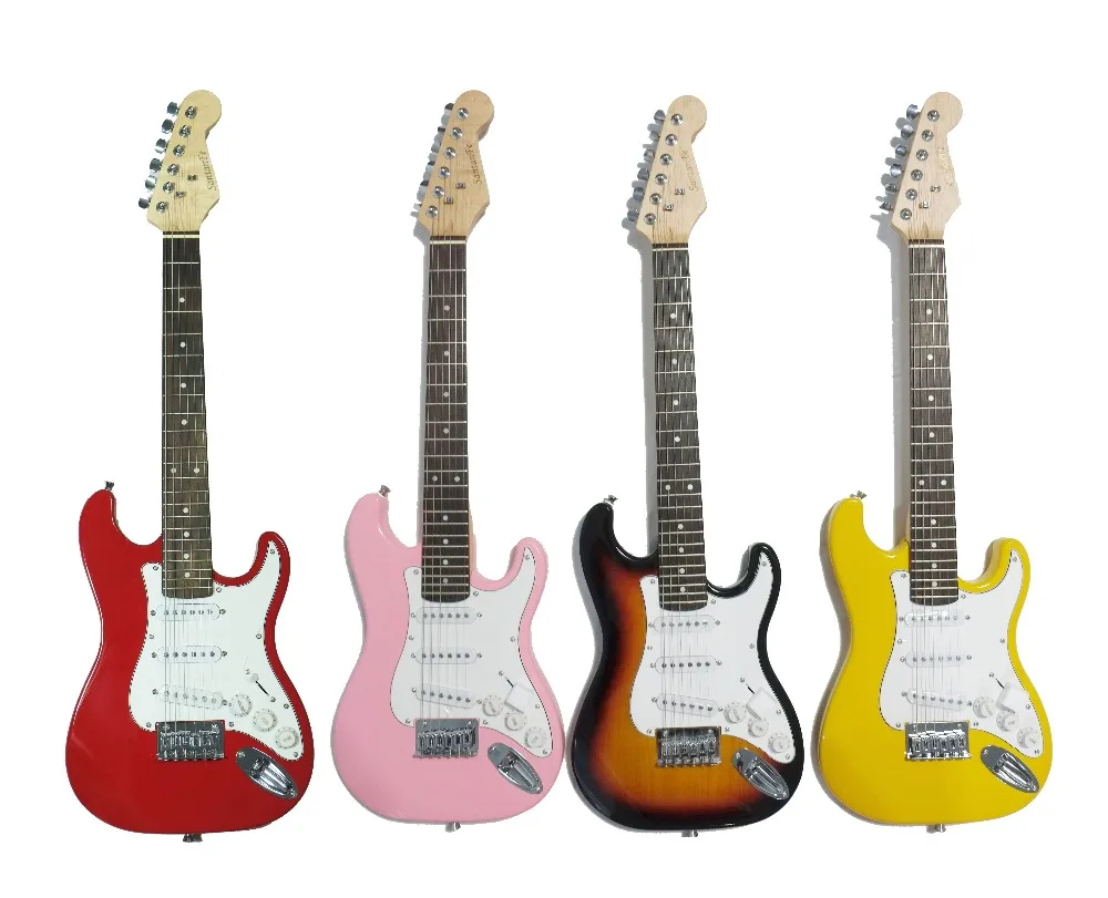 34'( 88cm L) electric guitar for children_3 single pickup 34'elelctric