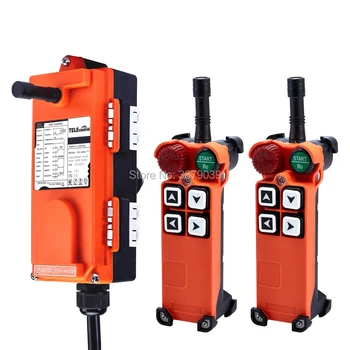 

UTING CE FCC F21-4S Industrial Wireless Radio 12V AC DC Single Speed Remote Control(2 Transmitter+1 Receiver) for Crane