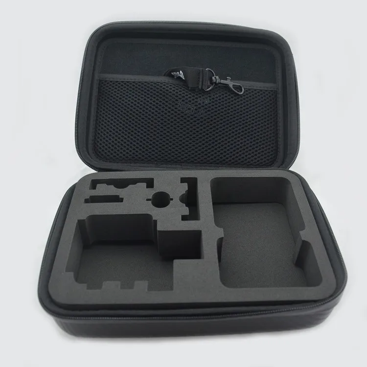Водонепроницаемый противоударный чехол из углеродного волокна для Gopro, переносная сумка, 9 дюймов EVA Go pro, сумка для инструментов, коробка для Gopro HD Hero 3+/3/2/1