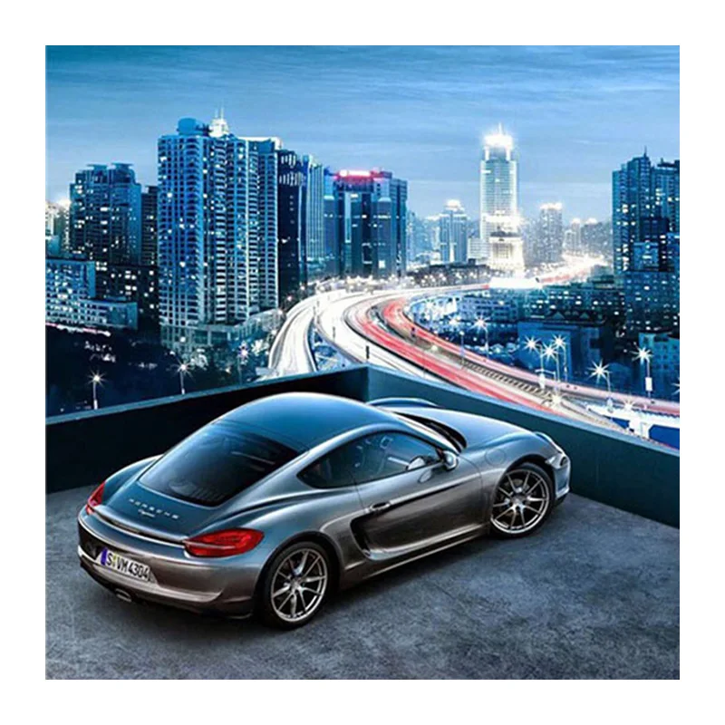 DIY 5D diamond embroidery car 3D diamond painting Diamonds mosaic Full round Rhinestones cross stitch picture of crystal