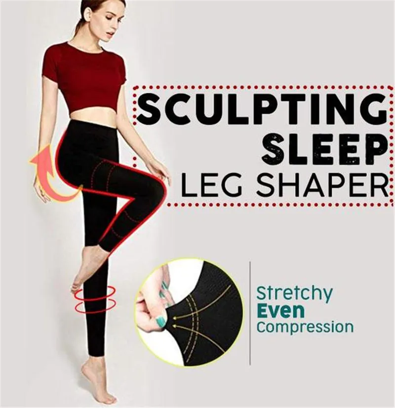 Sleeping slimming Leggings Compression Diet pants spats Shaper Stocking Fat off 