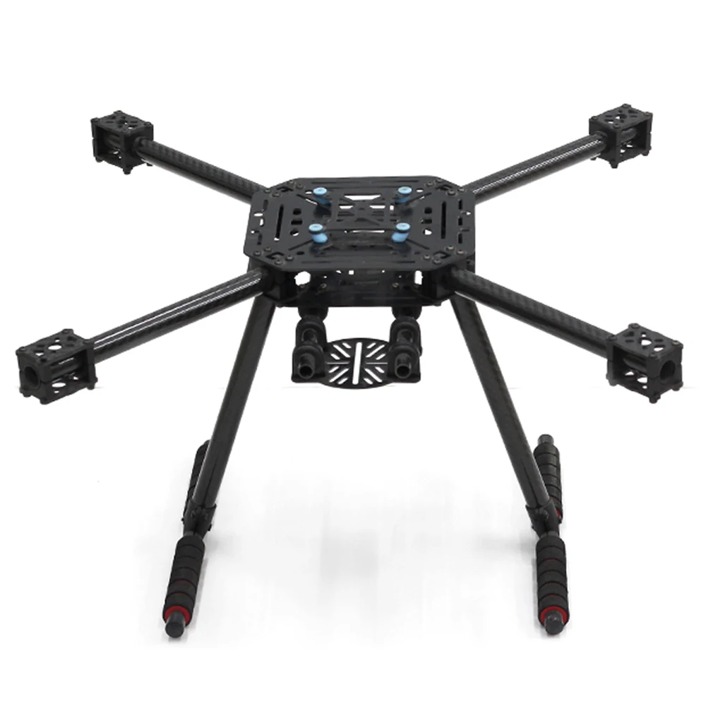 

X4 500 500mm Carbon fiber / Glass Fiber Center Plate Quadcopter Frame kit Carbon Fiber Landing Gear upgrade S500 F450