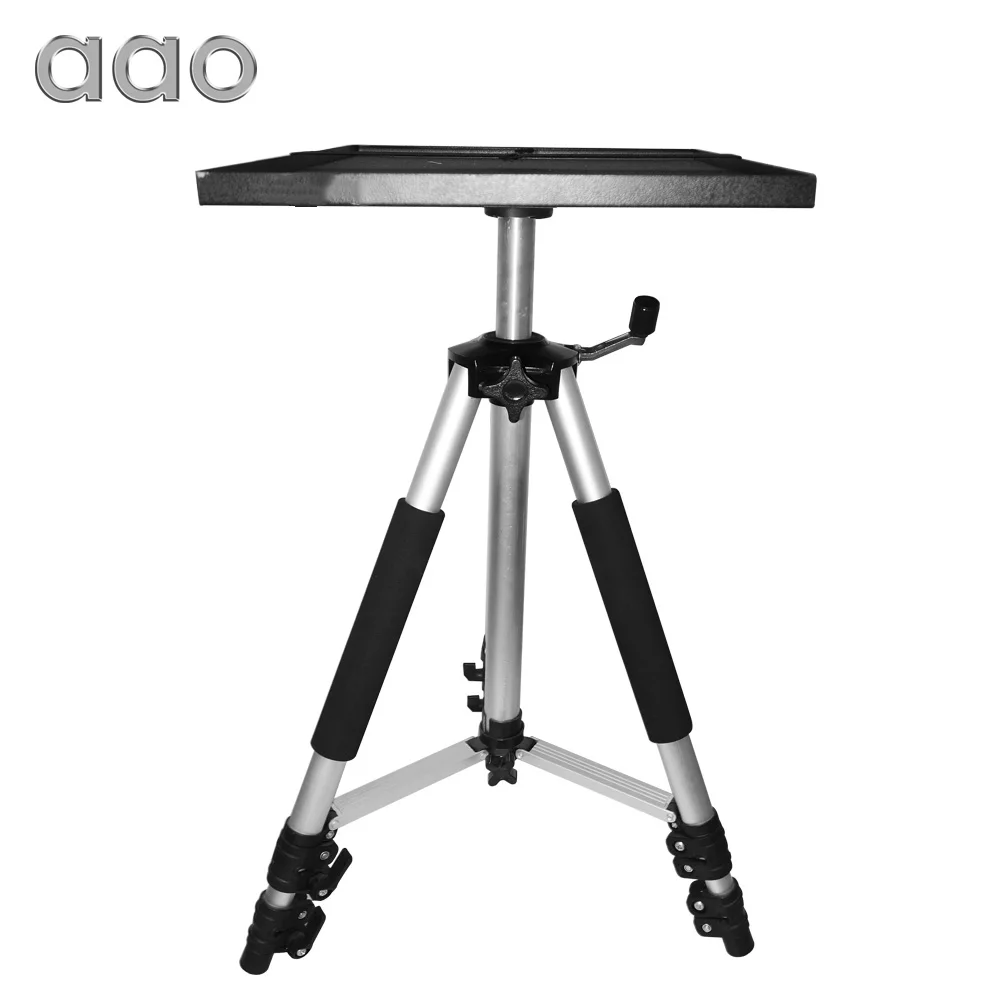 

AAO 50 to 150cm Projector Tripod Mount Bracket Holder Stand HD Projector Camera Flexible Aluminium Table Tripod Stand with Tray