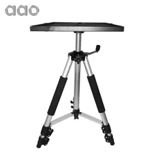 AAO 50 to 150cm Projector Tripod Mount Bracket Holder Stand HD Projector Camera Flexible Aluminium Table Tripod Stand with Tray