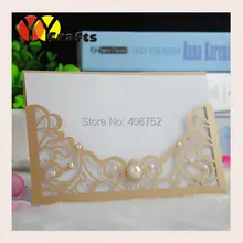 Открытка с пожеланиями на день рождения Роскошная свадебная открытка на заказ(внутренняя бумага, конверт в комплекте