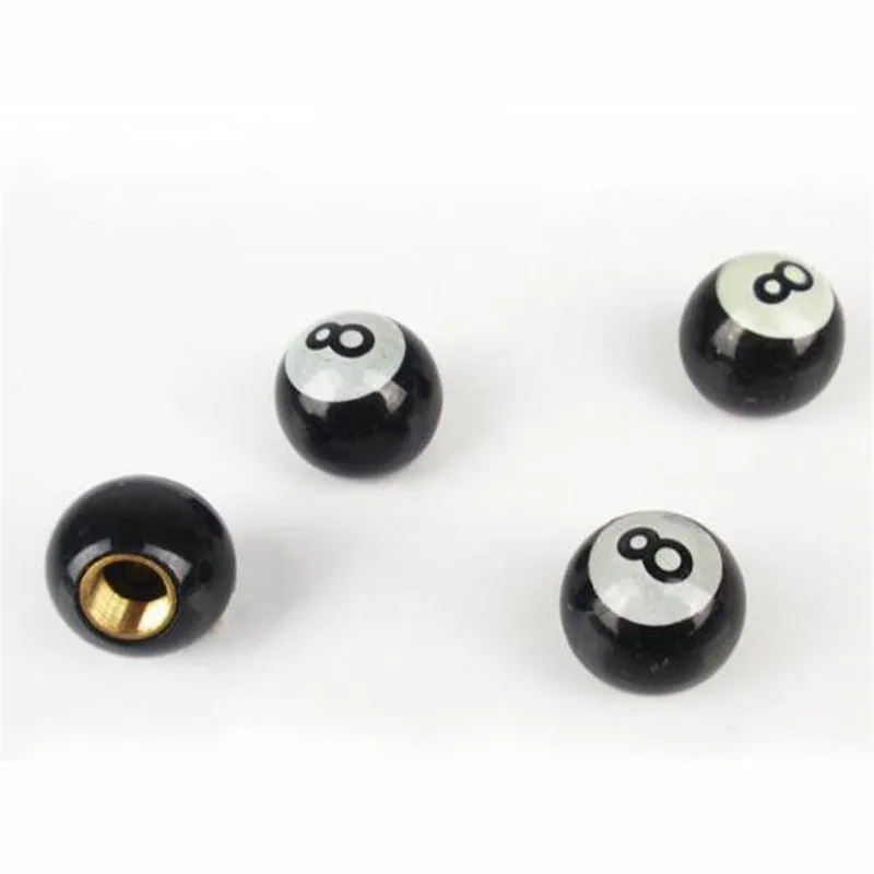 Universal 4pcs / Set Car Tire Valve Caps For Motorcycle Cycling Wheels Rims Black Balls | Автомобили и мотоциклы