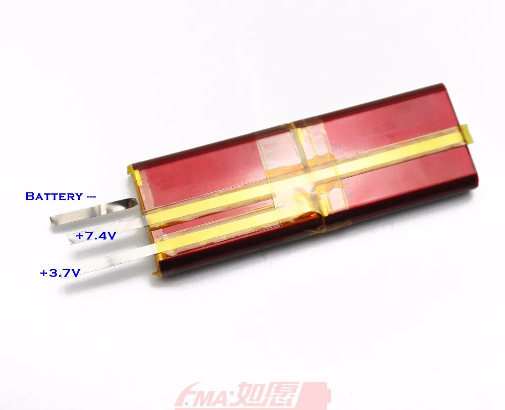 Литий-ионная аккумуляторная батарея 103450 7,4 V 2000mAh 2350mAh DIY Leica Digital Modul-R камера ячейка 2S1PT без предохранителя(PTC