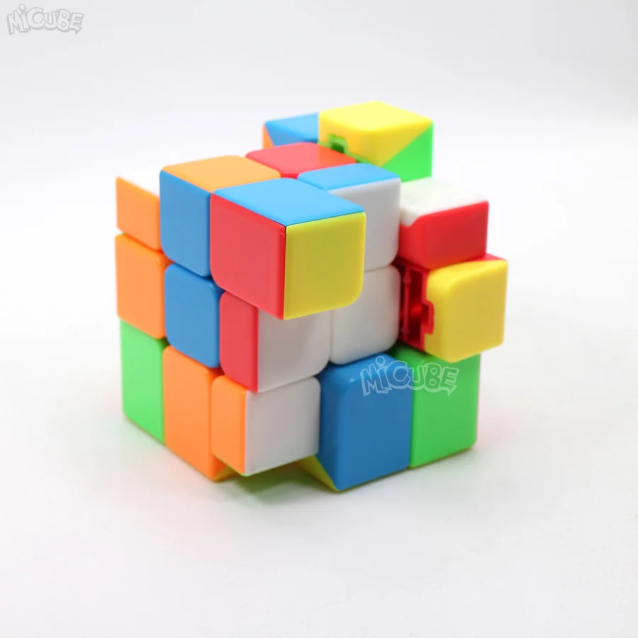 Mofangjiaoshi неравненный зеркальный куб, без наклеек, магический куб, скоростная головоломка, зеркало, Rianbow, игрушки для конкурса для детей