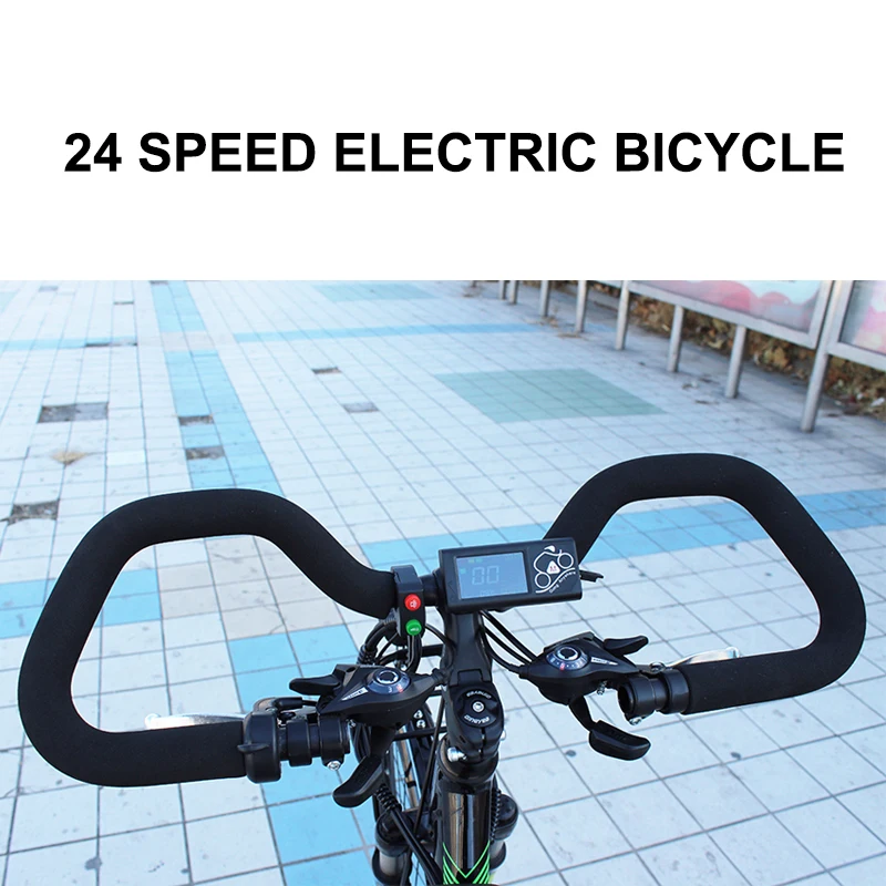 Cheap 700c Electric travel bike Electric assistance road bicycle double battery 200km long rang  48V 250w high speed motor  ebike 1