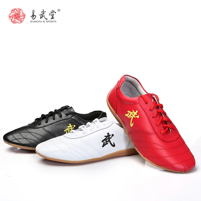 Yiwutang-zapatos de kung fu para niños, zapatillas wushu para Taiji Chinese marial ars, con músculo vaca - AliExpress Deportes y entretenimiento