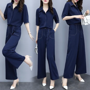 

Stylish Goddess Two Piece Set Women's Summer Suit Fashionable Conjunto Feminino Ensemble Femme Deux Pieces Top&pants Set