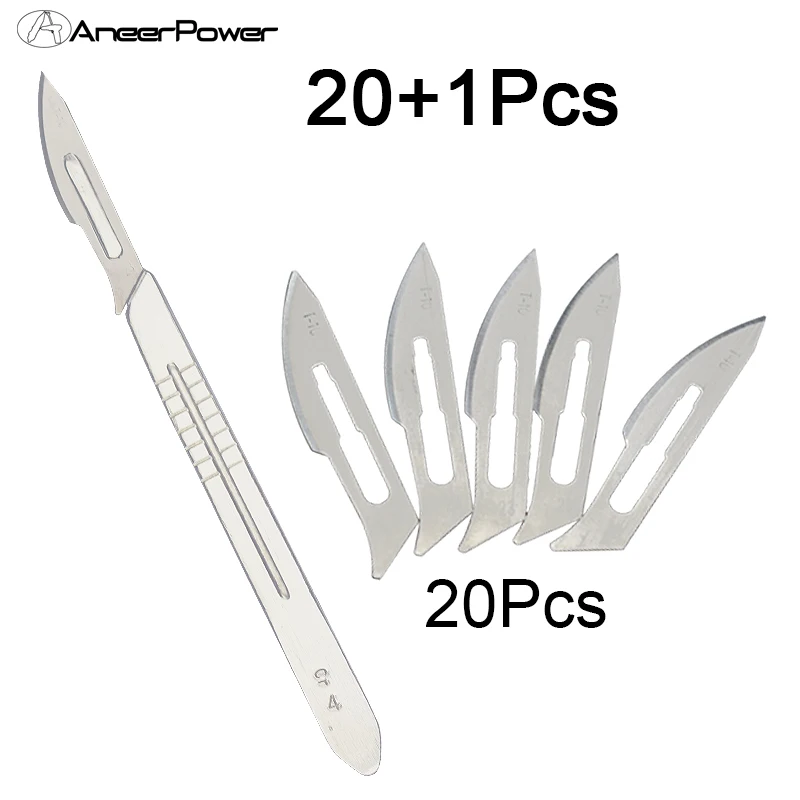 20+ 1 шт. нож скальпель ручной инструмент для гравировки резец по дереву для резки бумаги DIY ручка для ножа из нержавеющей стали Ручка для инструмента