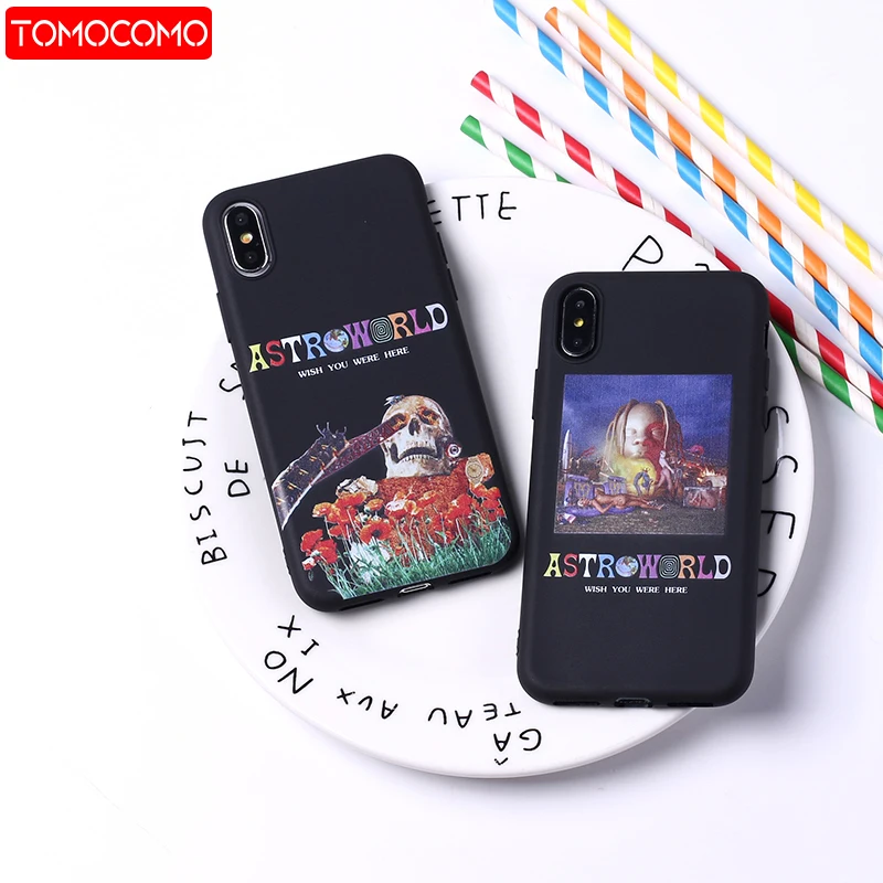 

Travis Scott Phone Cases Astroworld Sicko Mode Soft Matte Silicone Candy Case Coque For iPhone 11 6S 8 8Plus X 7 7Plus XS Max