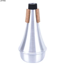 Mute Для трубы алюминиевые прямые трубы Mute Для джазового инструмента практика начинающих