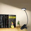 Mini lampes de bureau LED avec pince 5 LED s, Protection des yeux, idéal pour un livre, Flexible, alimenté par piles AAA ► Photo 2/6