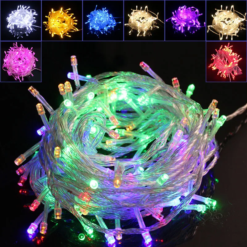 2016 Christmas Flasher Flicker Guirlande Lumineuse Led Copper String