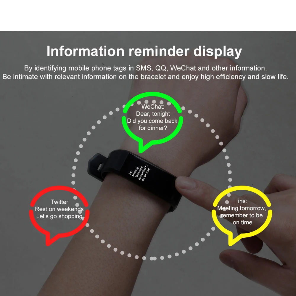 2018 Men Women Smart Bracelet Waterproof Sport Digital Watch Blood Pressure Heart Rate Sleep Monitor Wristband For Android IOS