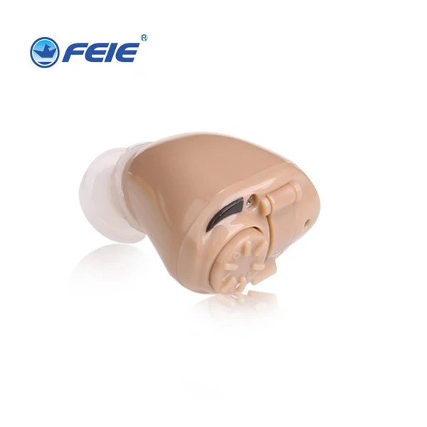 Tanie FEIE słuchawki medyczne tanie ceny wzmacniacz dźwięku wewnętrzne aparaty słuchowe Drop Shipping dla głuchych S 218