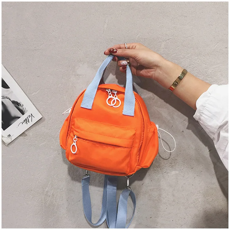 Классический мини-рюкзак для женщин и детей, маленький водонепроницаемый рюкзак Mochila для девочек, рюкзак для студентов, школьный ранец, T-6060