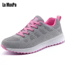 Female Sneakers Shoes Woman Light Breathable Mesh Sport Sneakers  Women Running Shoes Sneakers For Lady  Lace up 2018 Spring New