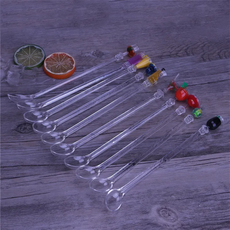 23cm Cute Cocktail Drink Mixer Bar Stirring Mixing Spoon Ladle Stirrer Swizzle Sticks Cocktail