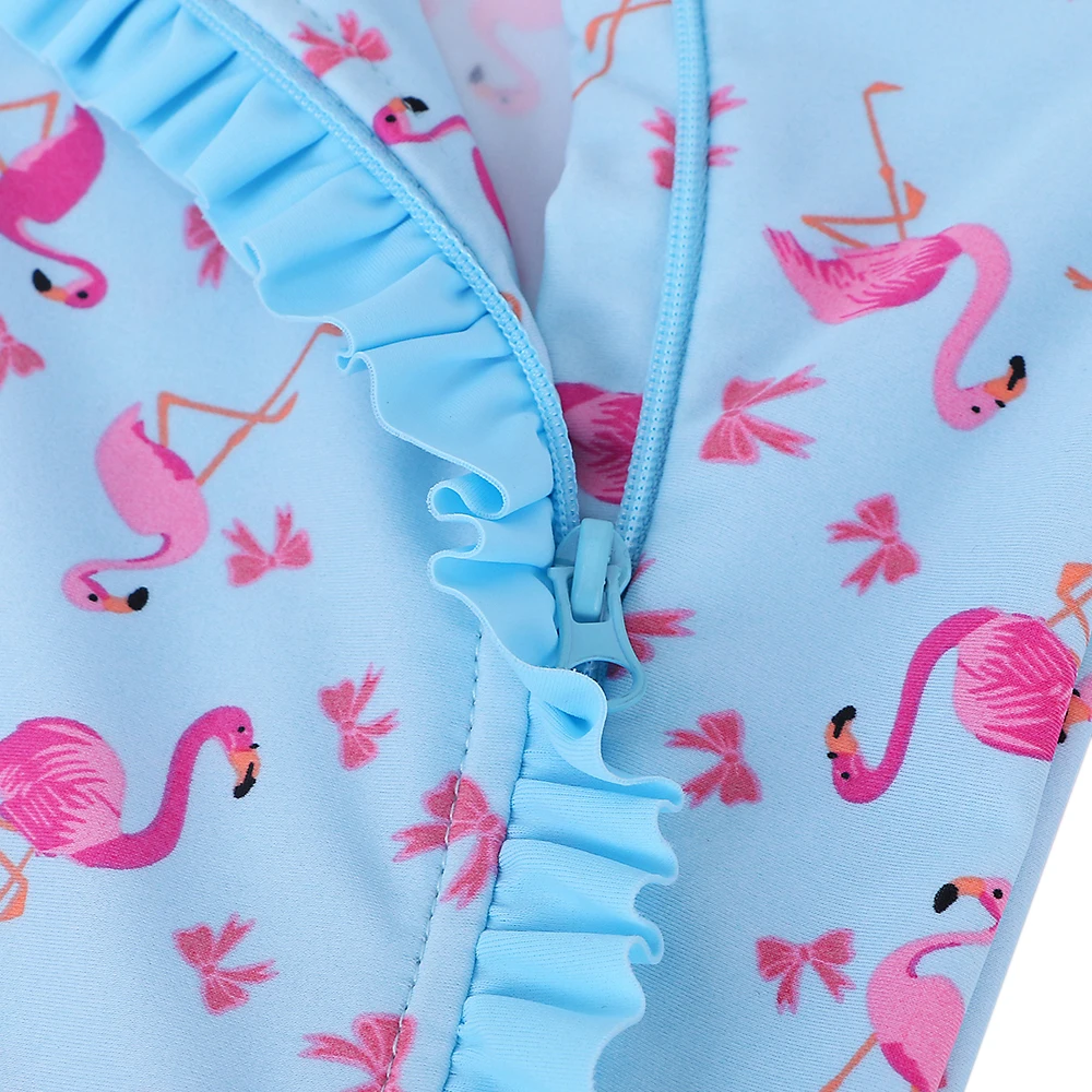 BAOHULU 2020 Summer Baby Swimwear UV50+ Toddler Infant Girl Swimsuit One Piece Cartoon Bathing Suits for 3 6 12 24 Months