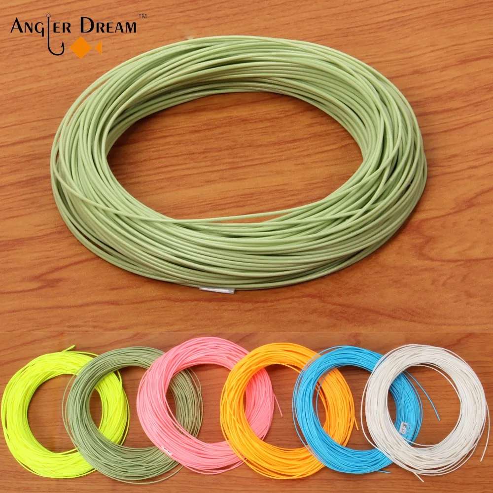 

Angler Dream Fly Line Weight Forward 1/2/3/4/5/6/7/8/9WT Floating Fly Fishing Line 9 Colors Aviliable