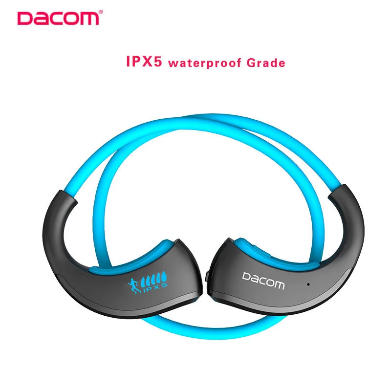 

DACOM Armor Wireless Earphone Bluetooth Portable Headphone for Iphone 7 7 Plus Smartphone IPX5 Level of Waterproof Play Device