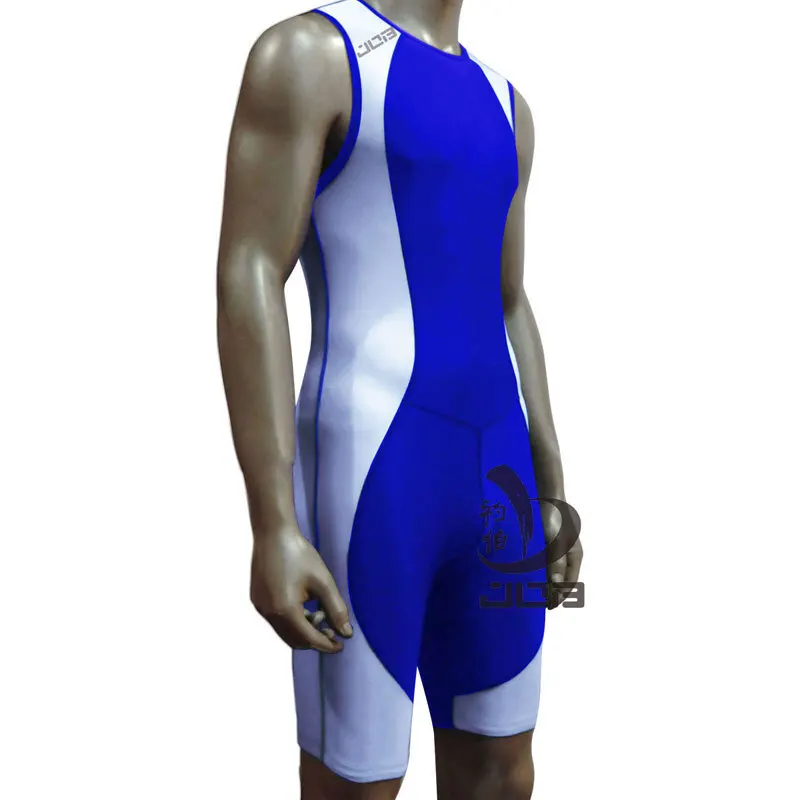 Сублимация на заказ Триатлон Велоспорт цельный костюм/Триатлон гидрокостюм бег с прокладками для спорта