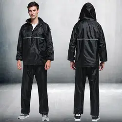 Для мужчин Для женщин комплект из 2 частей пиджак взрослых непроницаемой пальто куртка брюки костюм H8