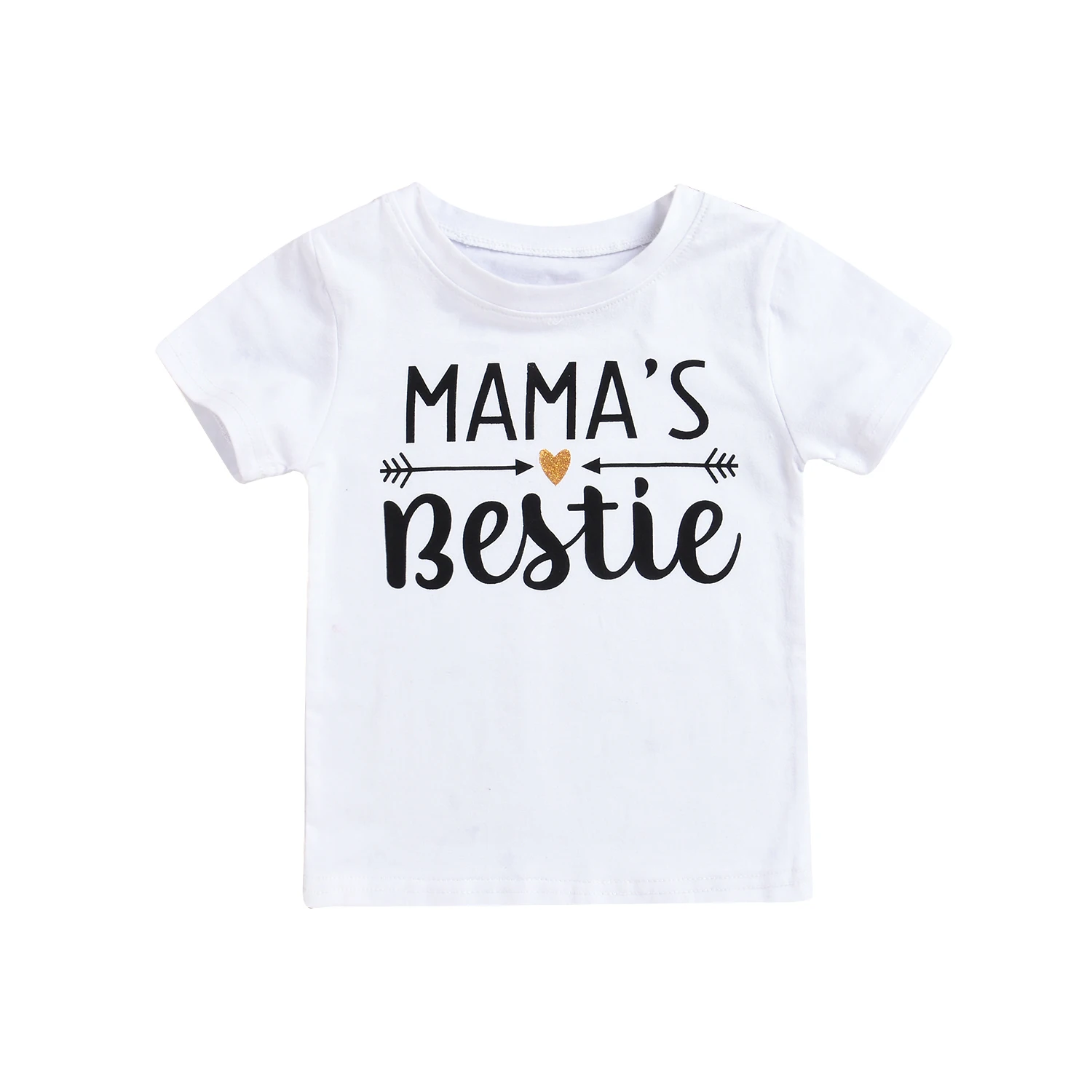 Summer Baby Kid Boy Girl White T shirt Clothes Babies Child Toddler Boy