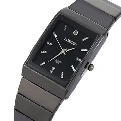 Модные LONGBO женские роскошные брендовые военные наручные часы полностью из нержавеющей стали, спортивные часы мужские Relogio Masculino