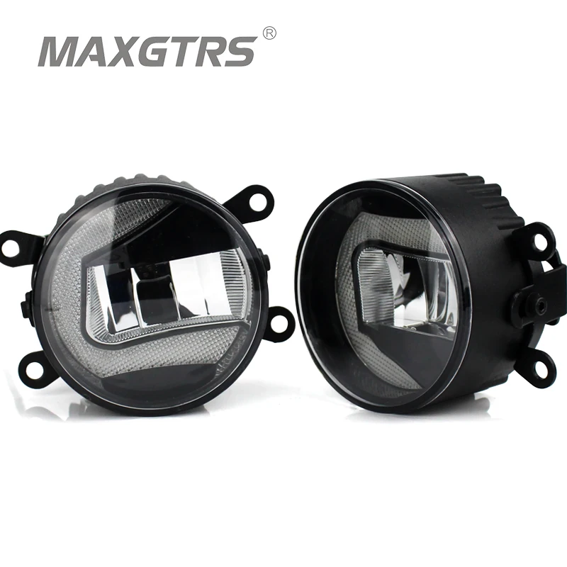 2x 3 5 inch 89mm Newest High Power Universal LED Fog Light Bulb font b Lamp
