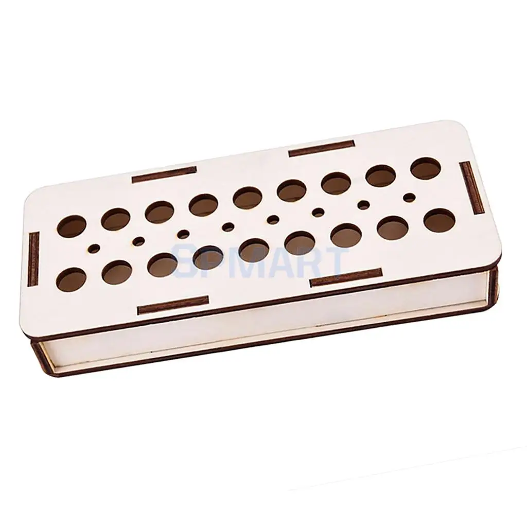 DIY Basewood Portable Action Figure Model Building Kit Tool Storage Rack Shelf for Gundam