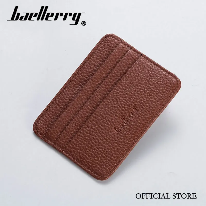 

Mini multi card holder simple credit cards wallet with photo window