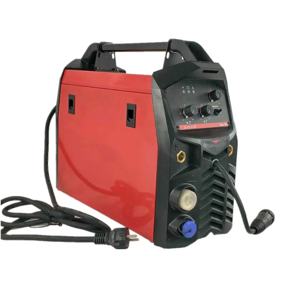 

MIG Welding Machine 180A 3in1 Multifunction Welding Equipment MMA/Stick MIG/MAG Spool Gun 15AK Torch IGBT Inverter Welder