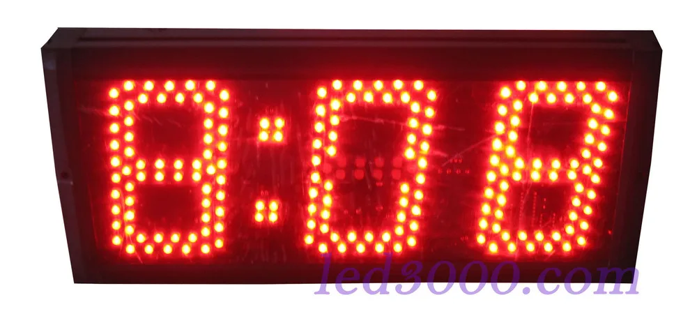 Макс. 9 минут и 59 секунд светодиодные часы с контуром (HST3 5R)|clock led|max ledclock max |