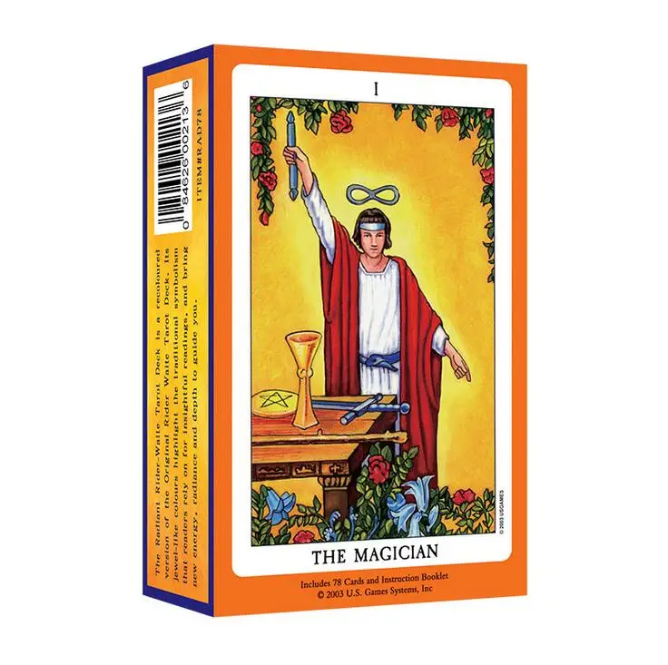 

12*7cm English version Rider Wait Tarot deck divination fate playing cards board game